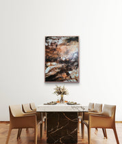 Original painting on canvas  "Sand & Storm"