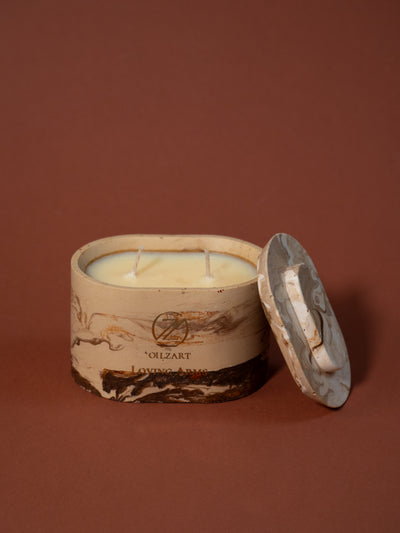 Loving Arms – Luxury Scented Candle | Spiced Orange, Coffee & Honey Medium