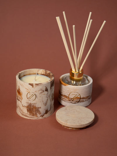 Loving Arms – Luxury Scented Candle | Spiced Orange, Coffee & Honey Small