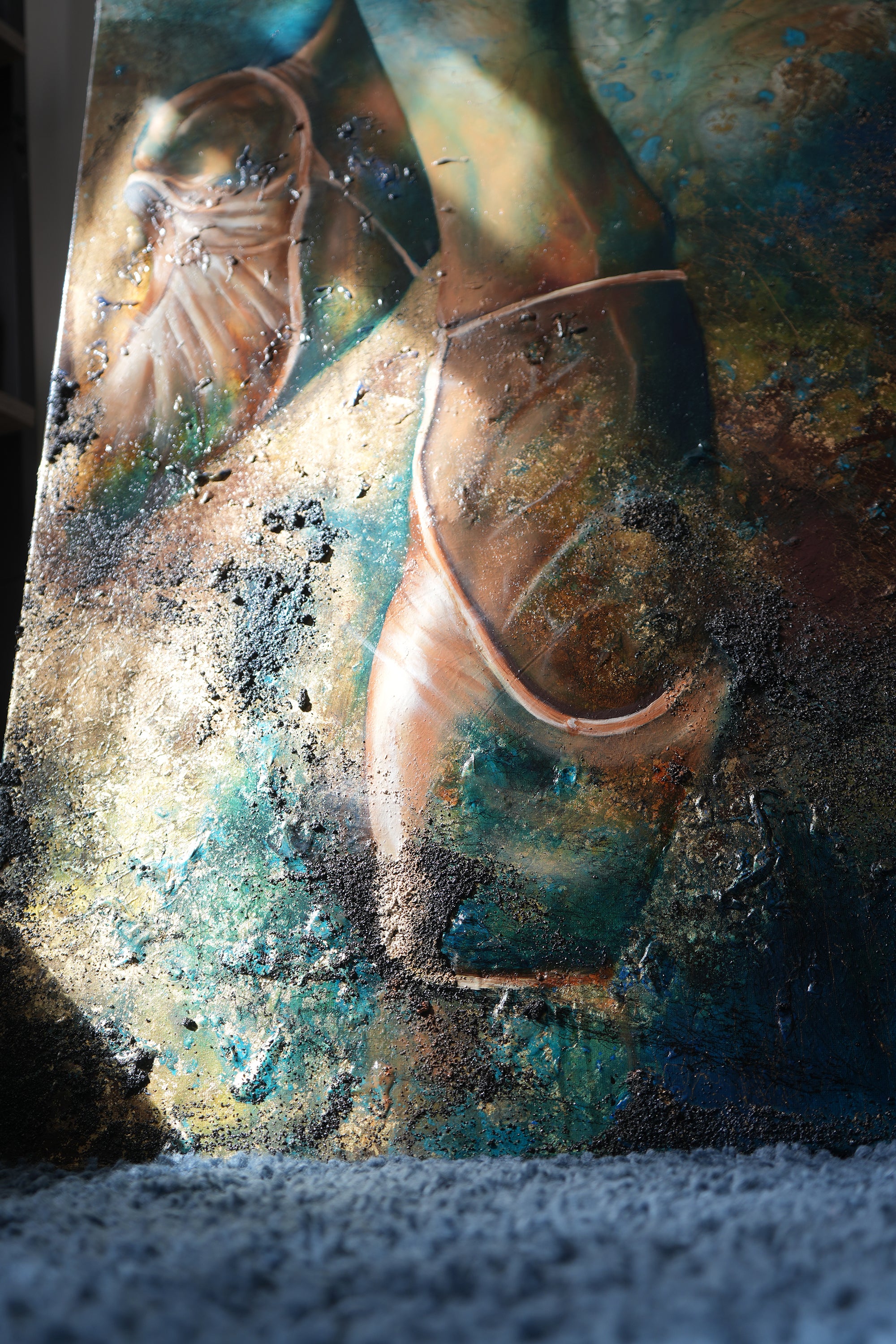 Original painting on canvas  "Warrior Queen" 60x80cm