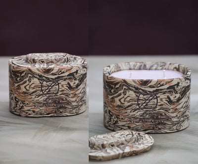 Keep Me Awake – Luxury Scented Candle | Black Tea, Fig & Musk Medium