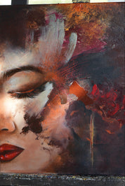 Original painting on canvas "Tame the Fire"
