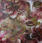 Original painting on canvas "I Bloom At Night"