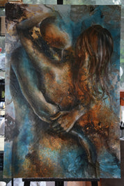 Original painting on canvas "As One"