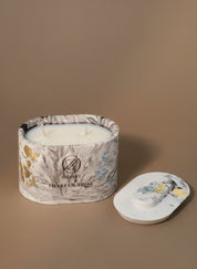 Heart of Stone – Luxury Scented Candle | Palo Santo, Myrrh & Tonka Bean