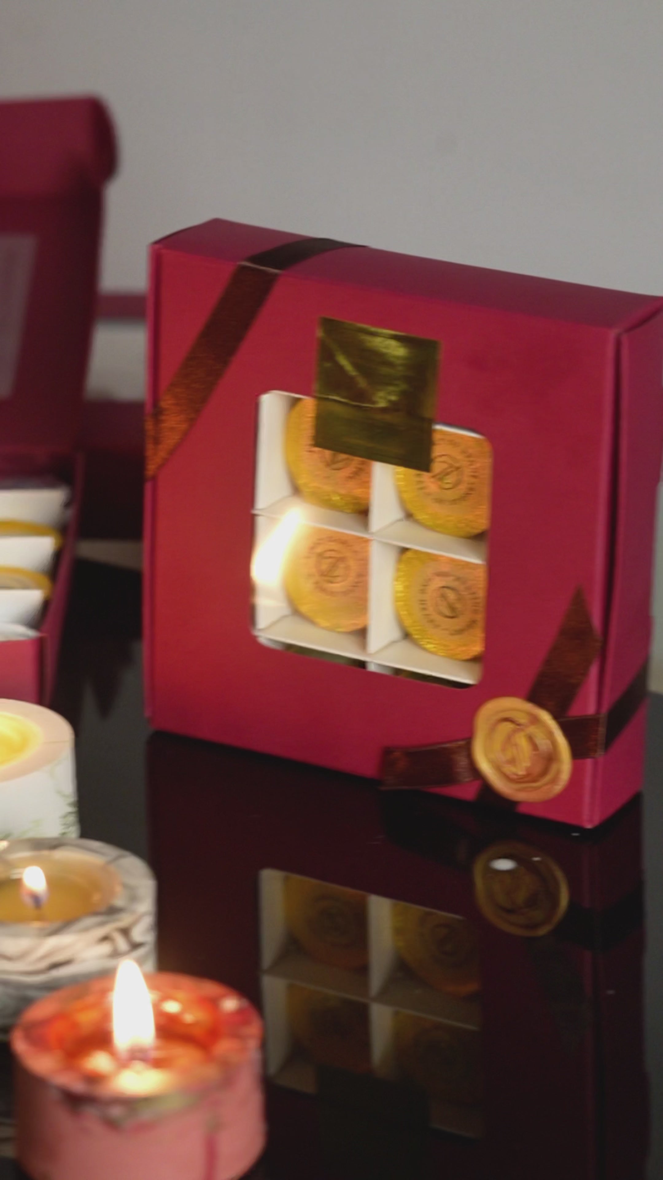 Tealight Candle Gift Set / Advent Calendar